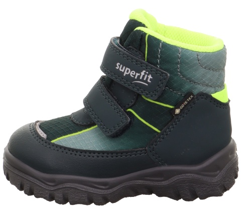 Ботинки Superfit для мальчика, зелёные фото 2