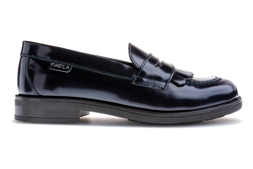 Лоферы Paola для девочки, синие фото 2