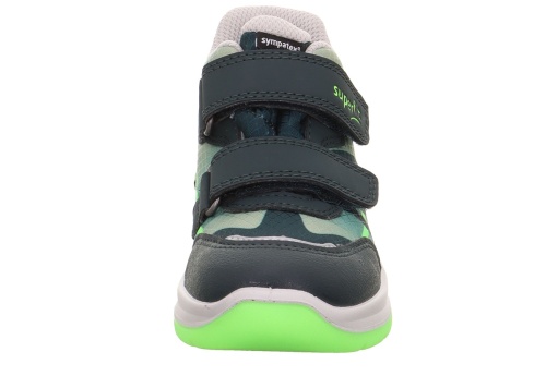 Ботинки Superfit для мальчика, зелёные фото 3