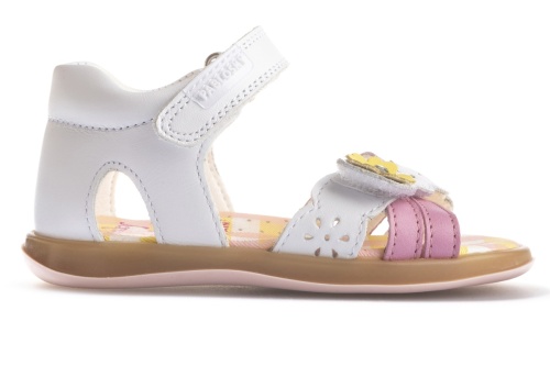 Босоножки Pablosky для девочки, белые фото 2