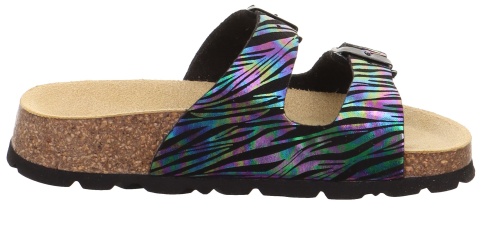 Сандалии БИО Superfit для девочки, чёрные фото 4