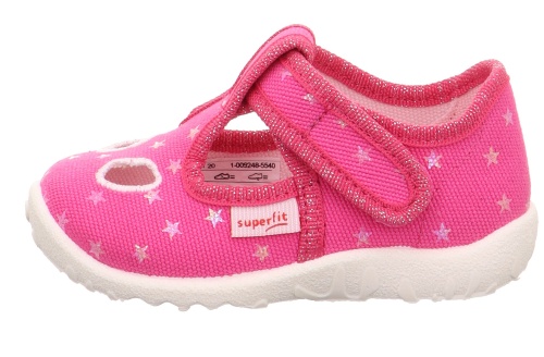 Тапочки Superfit для девочки, розовые фото 2