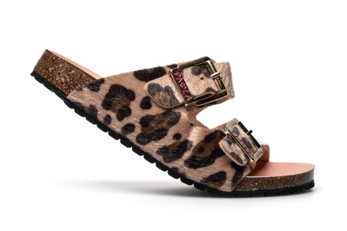 Сандалии БИО Paola для девочки, леопардовые фото 5