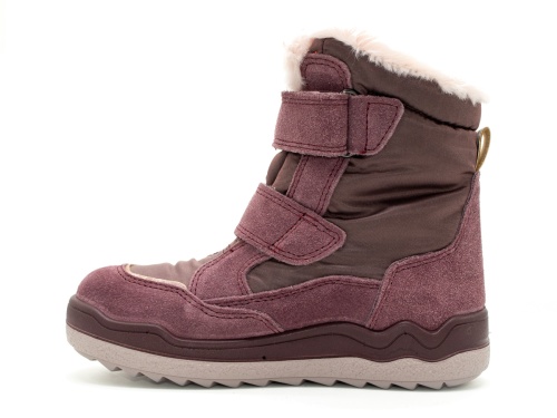 Ботинки IMAC для девочки, бордовые фото 4