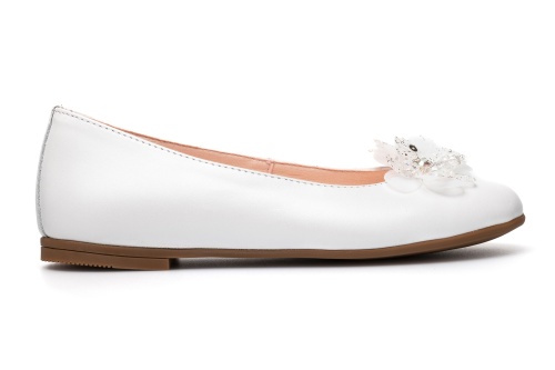 Туфли Paola для девочки, белые фото 2