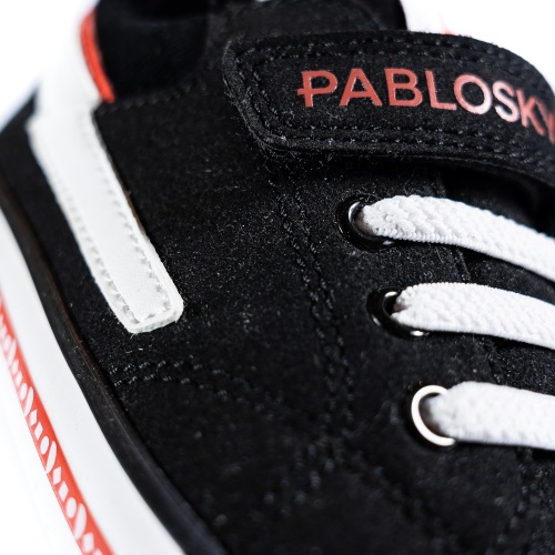 Кеды PABLOSKY для мальчика, чёрные фото 7