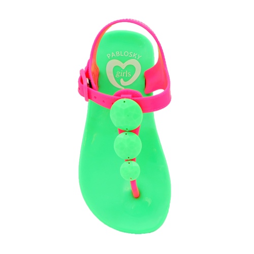 Обувь пляжная PABLOSKY для девочки, зелёные фото 7