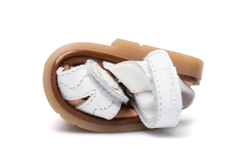 Босоножки Pablosky для девочки, белые фото 6