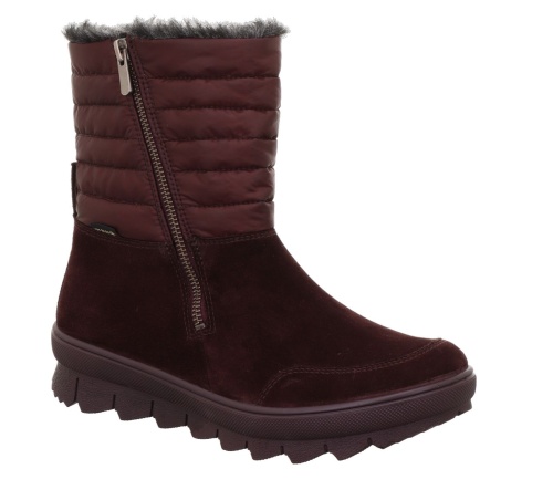 Женские полусапоги Legero, бордовые
