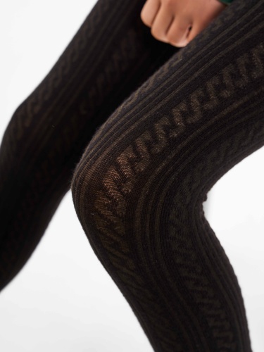 Колготки Pablosky детские, чёрные фото 2