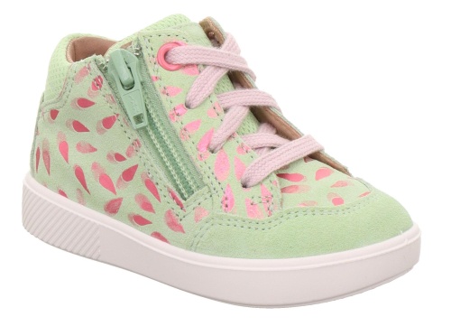 Ботинки Superfit для девочки, зелёные