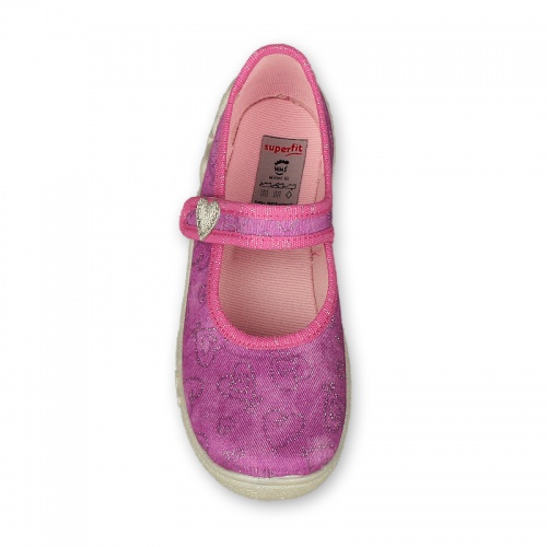 Туфли SUPERFIT для девочки, розовые фото 3