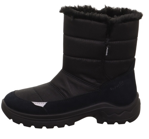 Дутики Superfit для девочки, чёрные фото 2