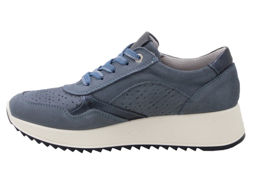 Женские кроссовки IMAC, синие фото 4