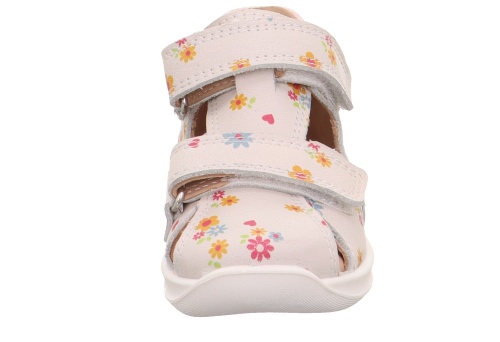 Босоножки Superfit для девочки, белые фото 3