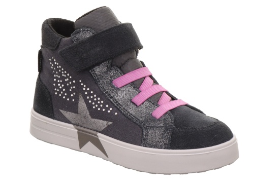 Ботинки SUPERFIT для девочки, серые