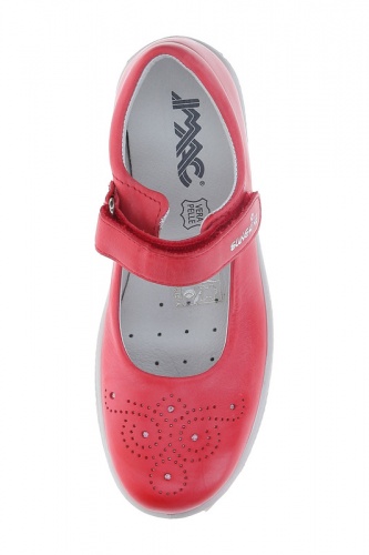 Туфли IMAC для девочки, красные фото 2