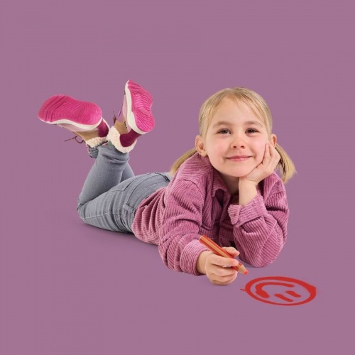 Ботинки SUPERFIT для девочки, розовые фото 2
