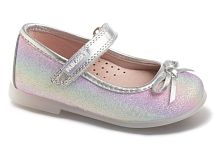 Туфли Pablosky для девочки, серебристые