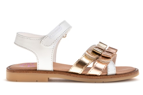 Босоножки Pablosky для девочки, белые фото 2