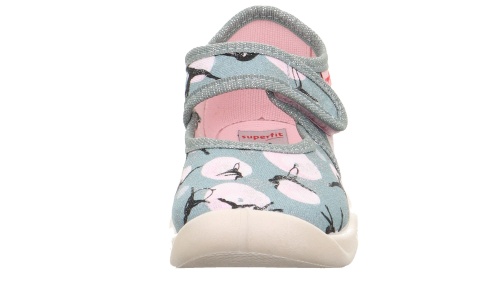 Тапочки Superfit для девочки, серые фото 3