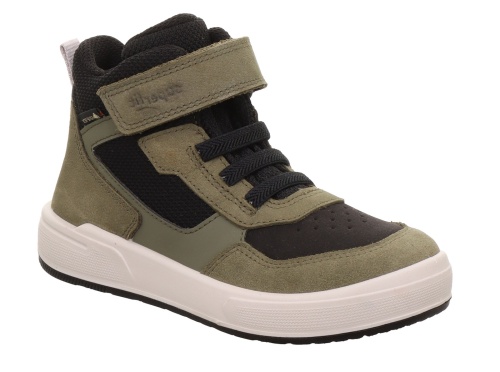 Высокие кеды Superfit для мальчика, зелёные