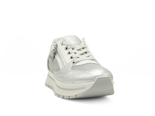 Женские кроссовки IMAC, серебряные фото 3