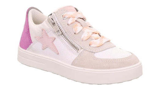 Кеды Superfit для девочки, белые