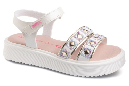 Босоножки Paola для девочки, белые