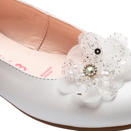 Туфли Paola для девочки, белые фото 6