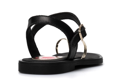 Босоножки Paola для девочки, чёрные фото 3
