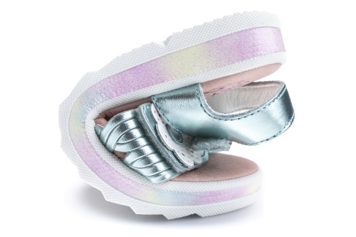 Босоножки Pablosky для девочки, голубые фото 6