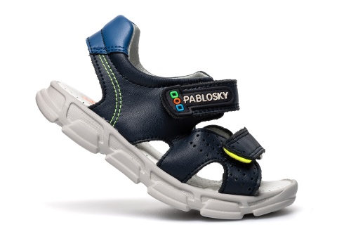 Сандалии Pablosky для мальчика, синий фото 5