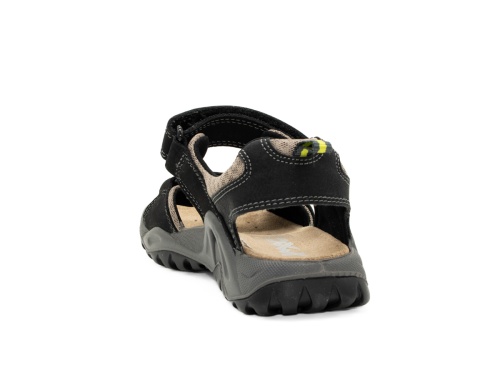 Сандалии IMAC для мальчика, чёрные фото 5