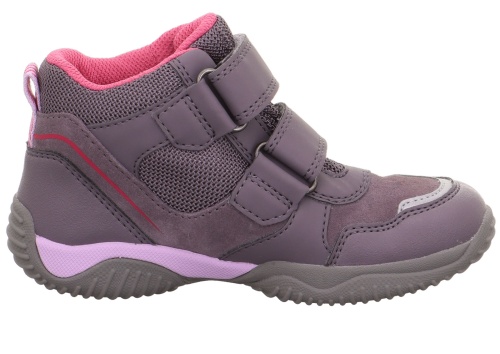 Ботинки Superfit для девочки, фиолетовые фото 4