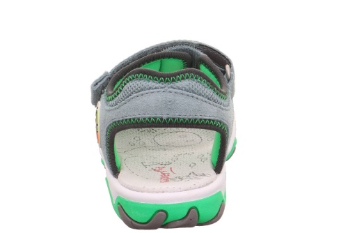 Сандалии Superfit для мальчика, зелёные фото 5