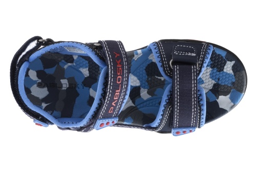 Сандалии Pablosky для мальчика, синие фото 4