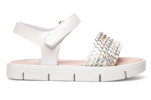 Босоножки Pablosky для девочки, белые фото 2