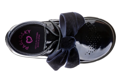 Полуботинки PABLOSKY для девочки, синие фото 4