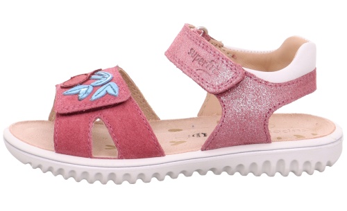 Босоножки SUPERFIT для девочки, розовые фото 2