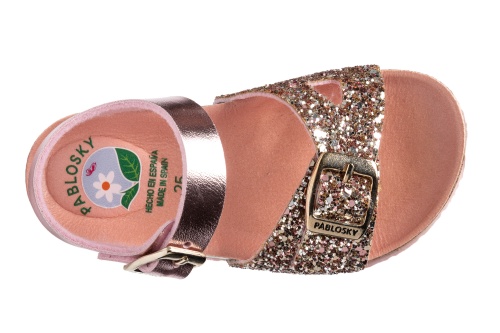 Сандалии БИО Pablosky для девочки, розовые фото 4