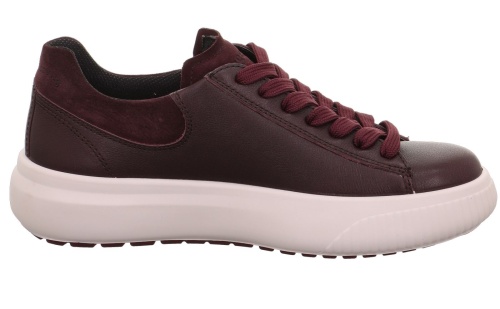 Женские кеды Legero, бордовые фото 4