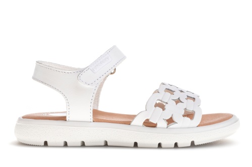 Босоножки Pablosky для девочки, белые фото 2