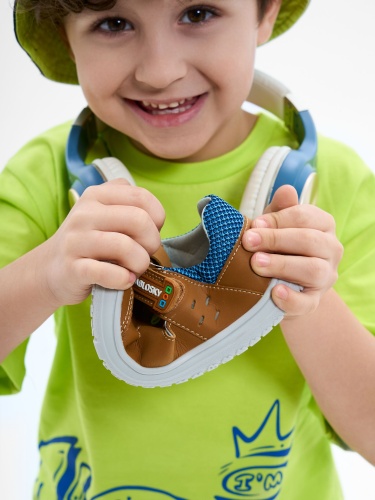 Сандалии Pablosky для мальчика, коричневые фото 5
