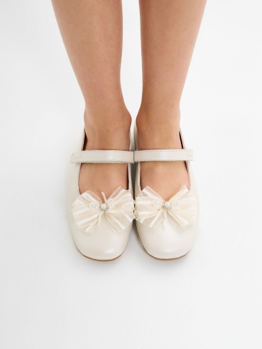 Туфли Pablosky для девочки, бежевые фото 3