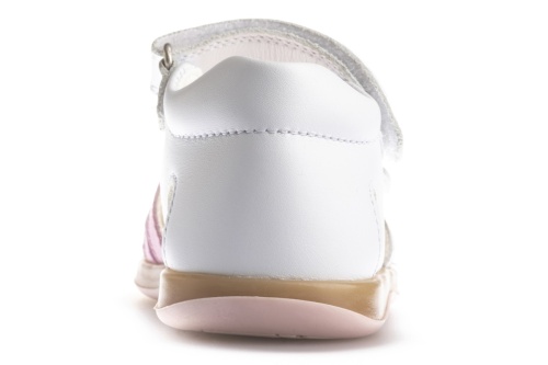 Босоножки Pablosky для девочки, белые фото 4