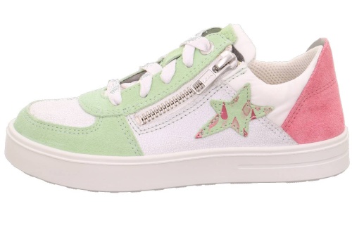 Кеды Superfit для девочки, зелёные фото 2