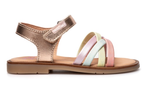Босоножки Pablosky для девочки, золотые фото 2