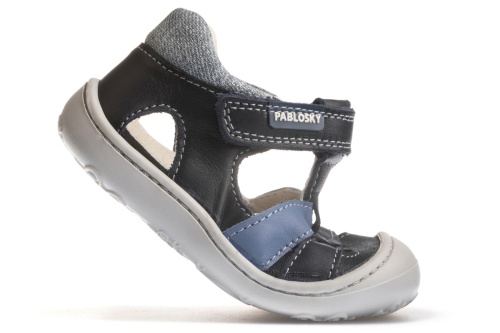 Сандалии Pablosky для мальчика, синие фото 5