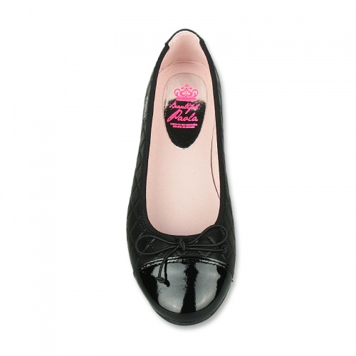 Туфли PAOLA для девочки, чёрные фото 3